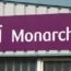 Headquarters of Monarch at Luton Airport after the airline collapsed into administration
