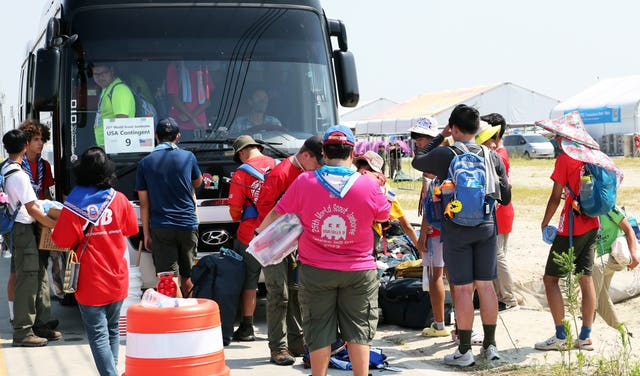 South Korea scouts