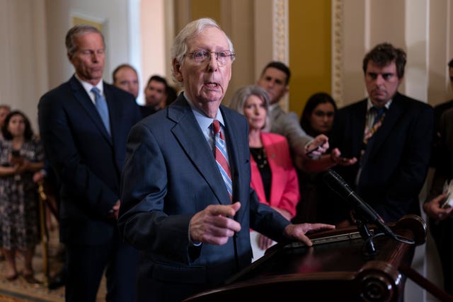 b8570342fbe64dc3a2f37424b1ec4d44 Mr McConnell returning to the press conference