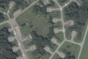 Russia reports more drone attacks as images show destroyed aircraft