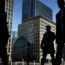 Commuters in Canary Wharf