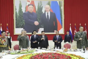 North Korea’s Kim Jong Un may meet Putin in Russia this month, US official says