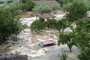 At least seven dead after severe rainstorms trigger flooding across Europe