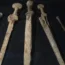 Four Roman-era swords and a javelin head were found during a recent excavation in a cave near the Dead Sea