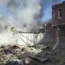 Russian attack wreckage