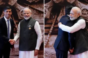 Rishi Sunak ‘confident’ over trade deal between UK and India following talks with Narendra Modi at G20 summit