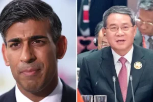 Rishi Sunak confronts Chinese premier at G20 after ‘spy in Parliament’ arrest
