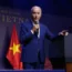 U.S. President Joe Biden addresses a press conference in Hanoi