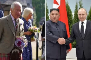 King Charles wishes North Korea well as Kim Jong-un travels to meet Putin for arms deal