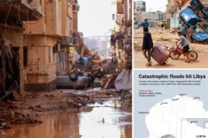 10,000 feared dead in Libyan floods as storm sweeps city into the sea