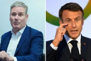 Keir Starmer to meet Emmanuel Macron in breach of protocol, with French president ‘to test Labour leader on Brexit’