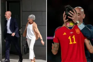 Luis Rubiales given restraining order banning him from going near Jenni Hermoso after Women’s World Cup kiss