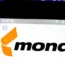 The Mondi logo on a smartphone
