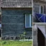 Police at the scene where the babies' bodies were found