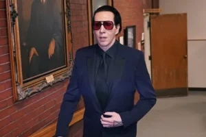 Marilyn Manson fined after pleading no contest to blowing nose on videographer