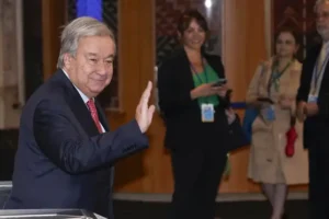 UN chief says people are looking to leaders for way out of global ‘mess’