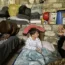 Children in a shelter during shelling in Stepanakert in Nagorno-Karabakh