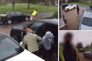 ‘Please don’t shoot my grandad’: 11-year-old boy’s plea as armed gang hold gun to his head in raid on family home