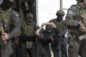Serbia demands Nato takes over policing of Kosovo’s north after deadly shootout