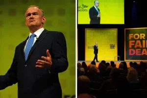 Sir Ed Davey takes swipe at Tory ‘clowns’ as he pledges to ‘restore hope’ with two month NHS cancer treatment guarantee