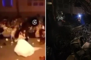 Over 100 killed in wedding fire in Iraq after ‘fireworks set off inside during bride and groom’s slow dance’
