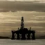 An oil platform