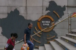 Trading in shares of property developer China Evergrande suspended in Hong Kong