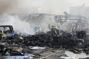 One dead, 162 hurt after explosion follows lightning strike in Uzbek capital
