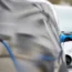An electric car charging