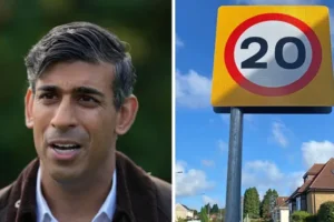 Sunak to stop councils imposing 20mph roads and make it easier to challenge parking fines in ‘pro-driver’ package