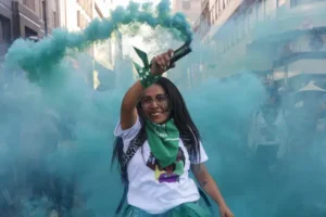 Thousands of women in Latin American cities call for abortion rights