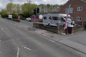 Couple duck for cover after being shot at with ‘powerful air weapon’ in quiet English town, as four arrested