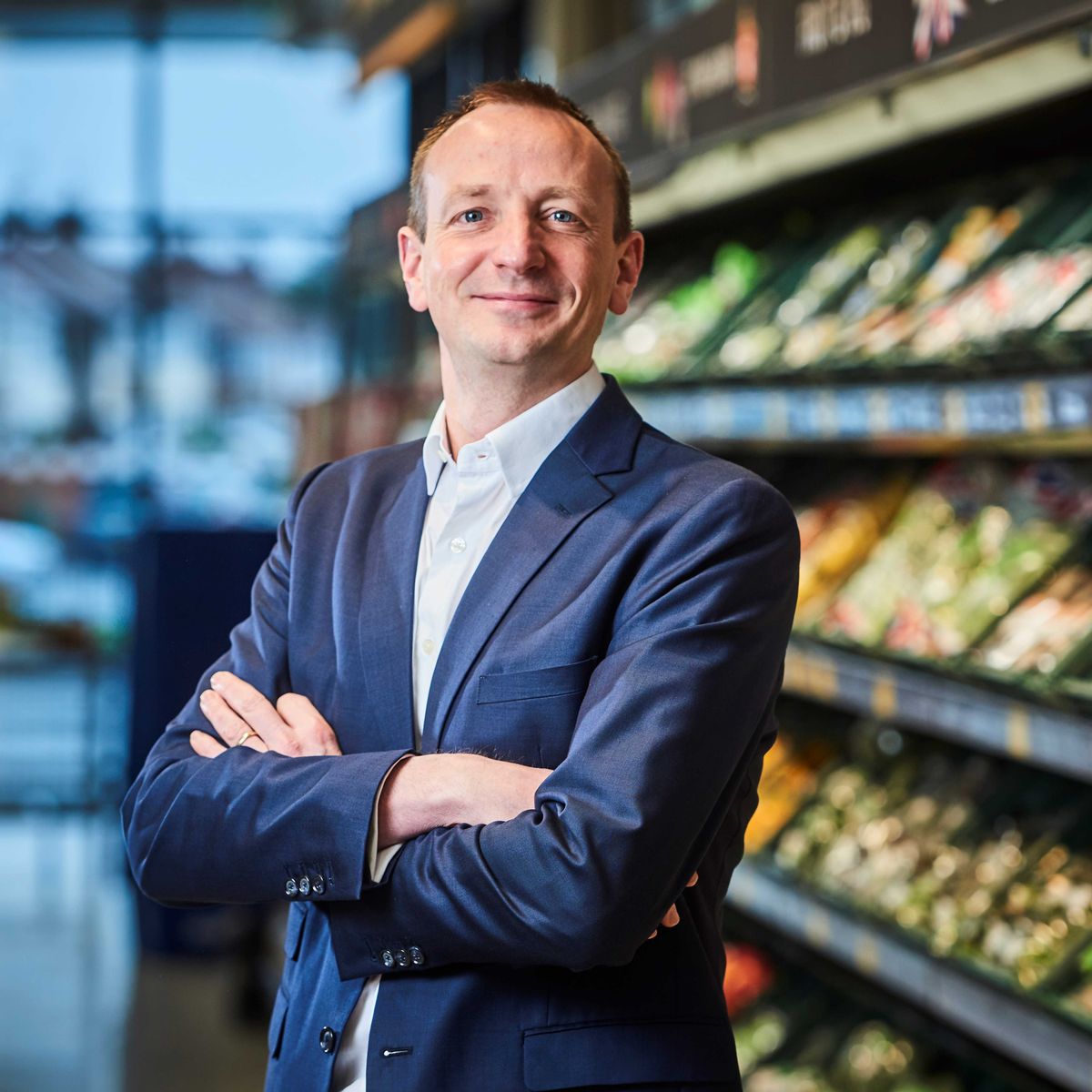 84c3571d-816d-4a20-b50d-d1e65596b9f2 Aldi chief executive officer Giles Hurley (Aldi / PA)