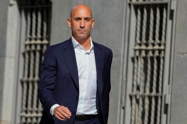 aca20307f03b4db28639fac784d4b01b Rubiales arrives at the National Court in Madrid, Spain, on Friday