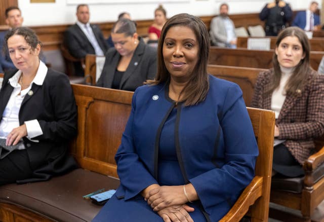 New York attorney general Letitia James
