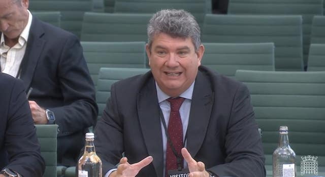 2-74197940 Nats chief executive Martin Rolfe appearing before the Transport Select Committee