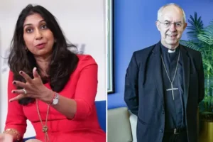Suella Braverman ‘turned down meeting with Justin Welby to discuss immigration’
