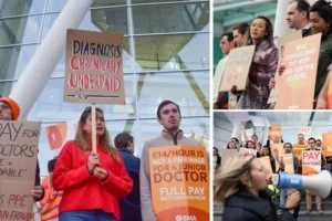 NHS patients warned to ‘expect extreme disruption’ as consultants and junior doctors begin 72-hour walkout over pay