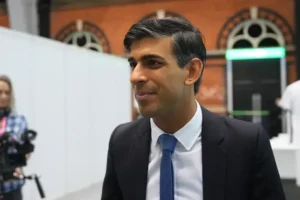 Sunak tries to keep conference on course amid HS2 rows and Braverman protest