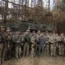 Zelensky and troops