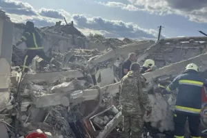 51 killed in Russia rocket attack on cafe and store, says Ukraine