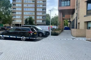 Man shot dead on the street minutes away from Prince George and Prince Charlotte’s old school, as police hunt killer