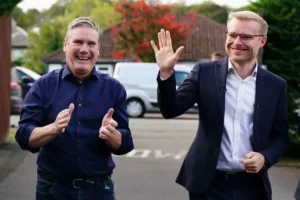 Triumphant Keir Starmer says Labour “blew the doors off” as he celebrates Scottish by-election win