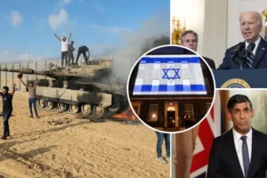 More than 1,100 dead as Iran denies helping plan Hamas attack and US sends warships and planes to Israel
