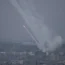 Rockets are fired towards Israel from the Gaza Strip