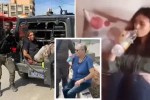 ‘Don’t kill me’: Hostage’s desperate plea to Hamas kidnappers as more than 100 held captive