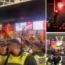 Protests have been taking place yards from the Israeli embassy in Kensington, west London
