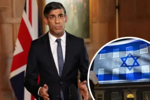 ‘There is no question of balance, I stand with Israel’: Sunak vows to ‘stop at nothing’ to keep UK Jewish community safe