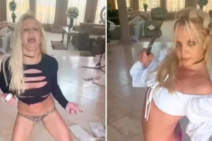 Britney Spears fans worried for star’s safety as she shows off bandaged hand after ‘bizarre’ knife dance