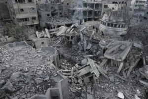 UN says displaced in Gaza tops 187,500 as territory is sealed off